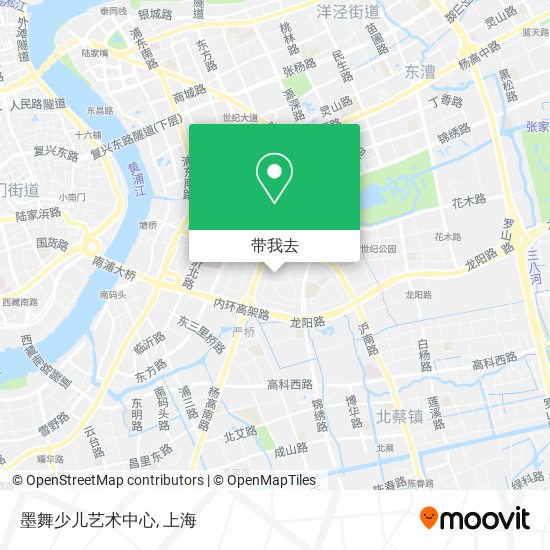 墨舞少儿艺术中心地图