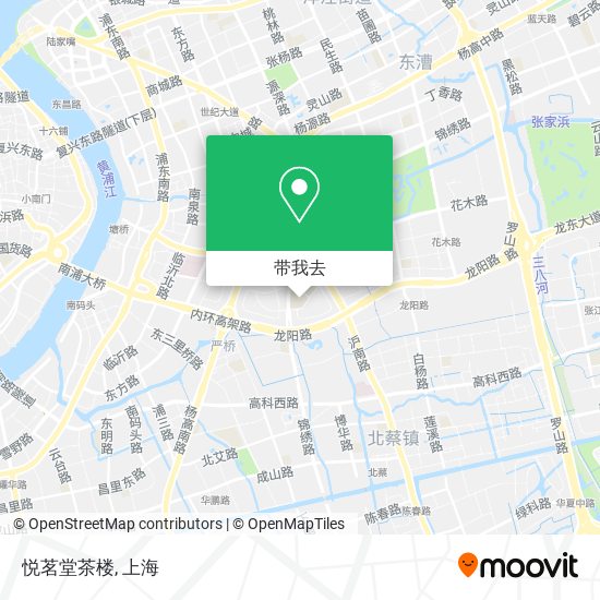 悦茗堂茶楼地图
