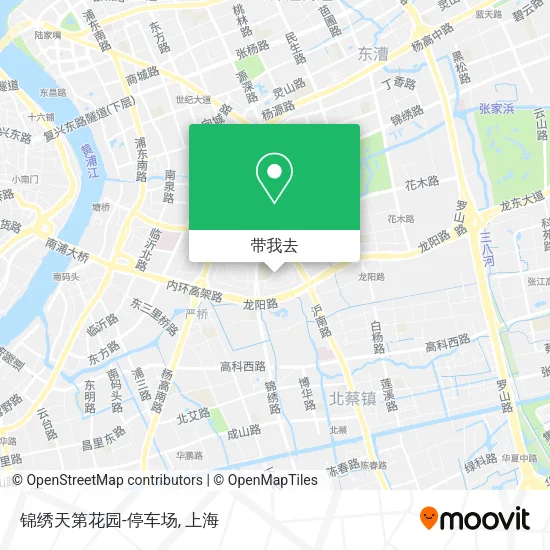 锦绣天第花园-停车场地图