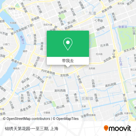 锦绣天第花园-一至三期地图