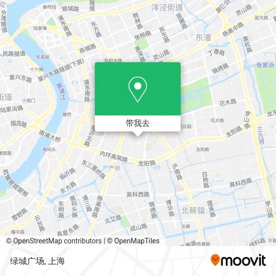 绿城广场地图