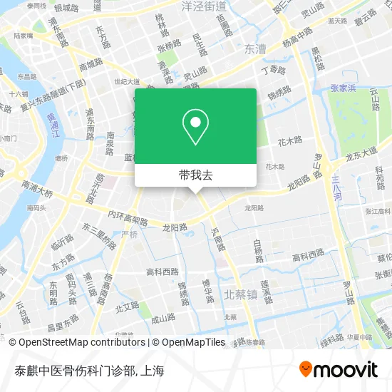 泰麒中医骨伤科门诊部地图