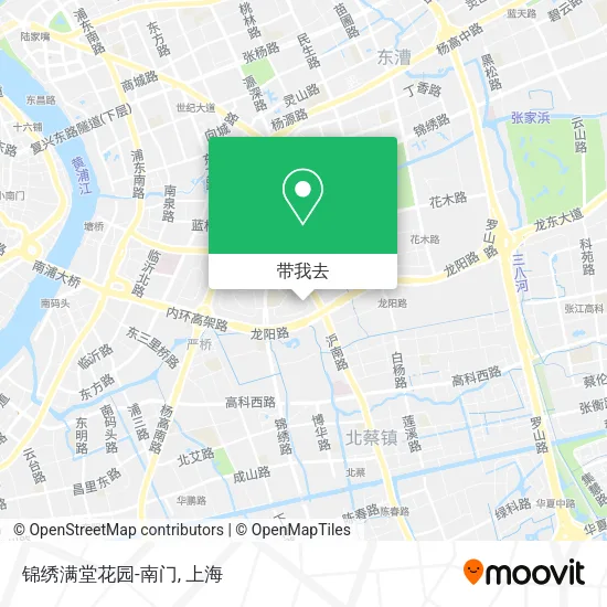 锦绣满堂花园-南门地图