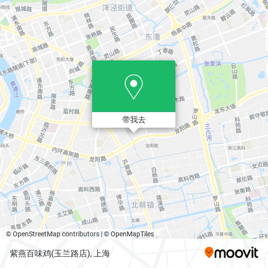 紫燕百味鸡(玉兰路店)地图