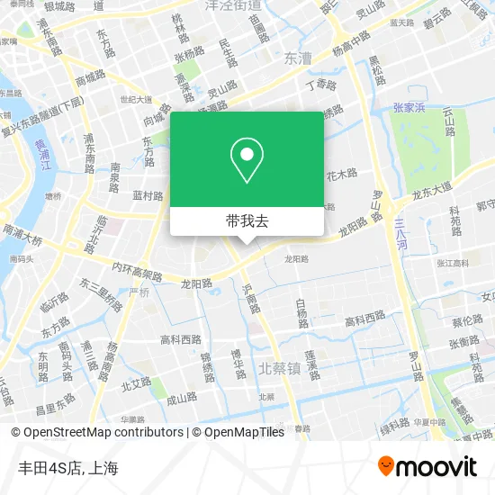 丰田4S店地图
