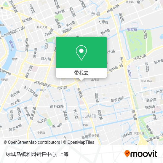 绿城乌镇雅园销售中心地图