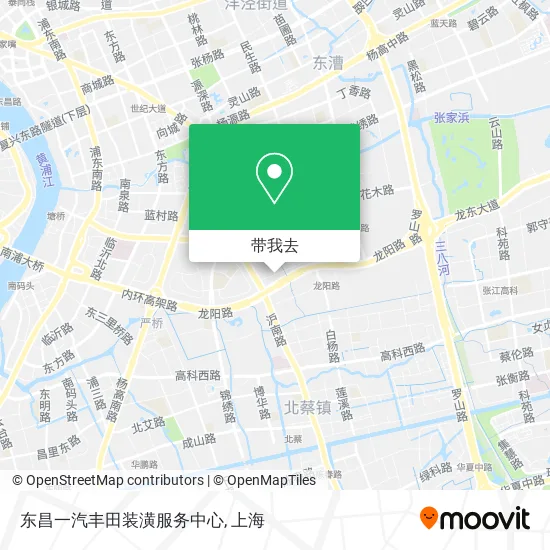 东昌一汽丰田装潢服务中心地图