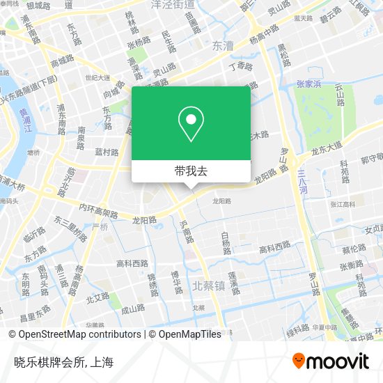 晓乐棋牌会所地图