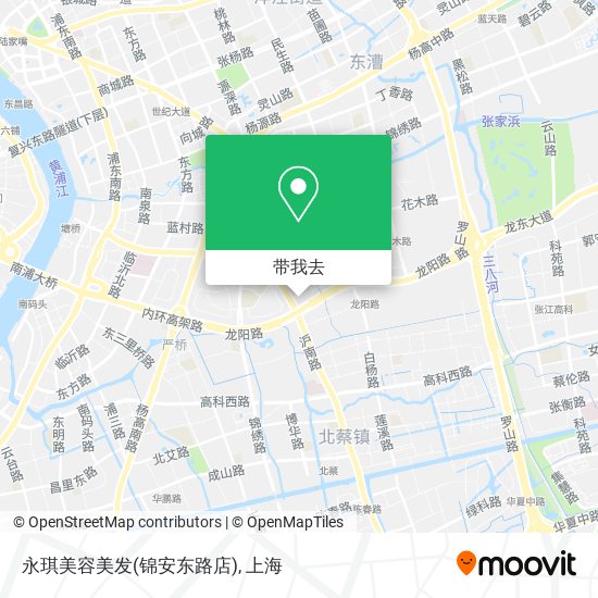 永琪美容美发(锦安东路店)地图