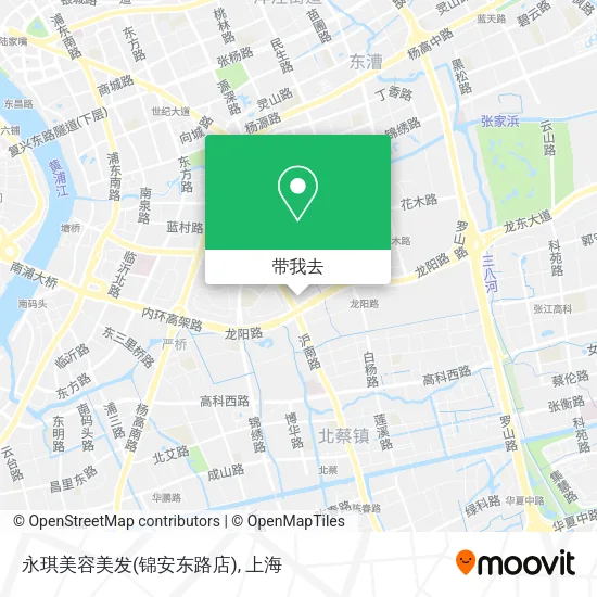 永琪美容美发(锦安东路店)地图