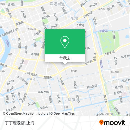 丁丁理发店地图