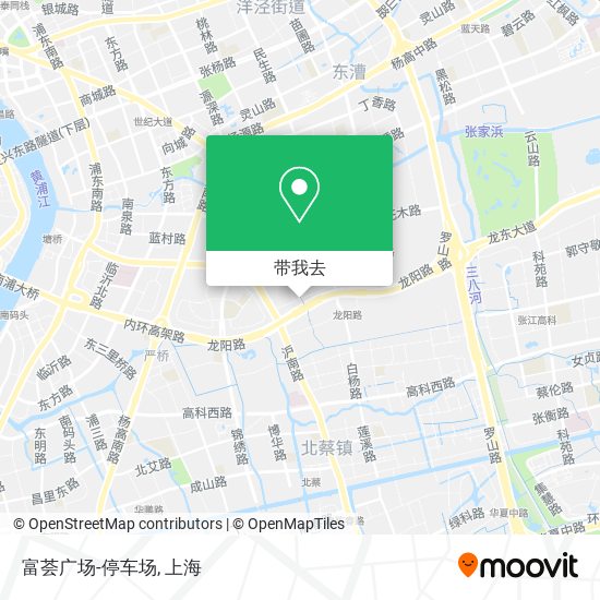 富荟广场-停车场地图