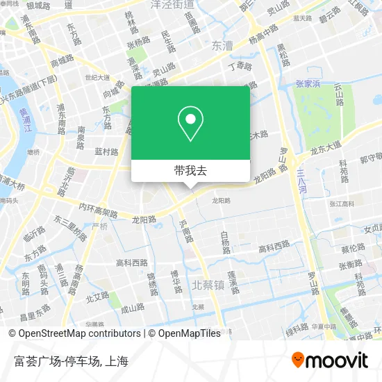 富荟广场-停车场地图