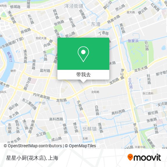 星星小厨(花木店)地图