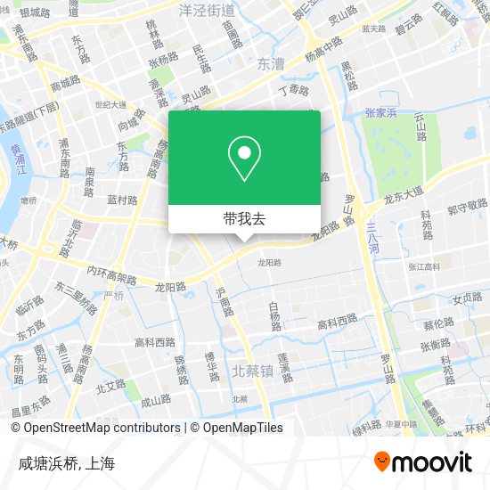咸塘浜桥地图