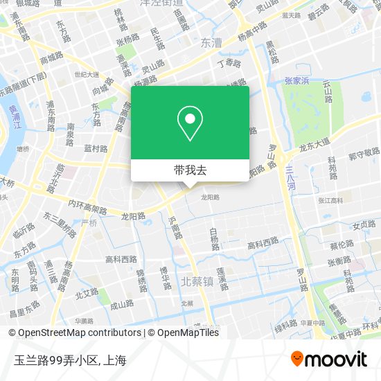 玉兰路99弄小区地图