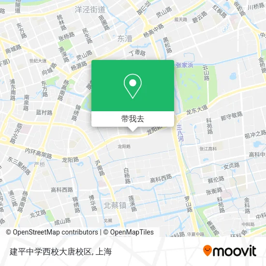 建平中学西校大唐校区地图