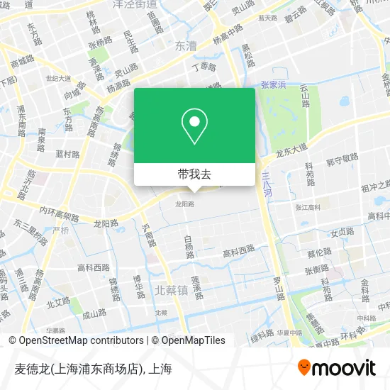 麦德龙(上海浦东商场店)地图