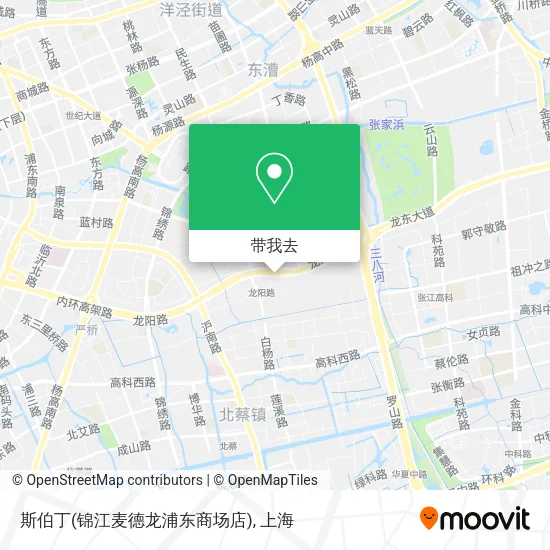 斯伯丁(锦江麦德龙浦东商场店)地图