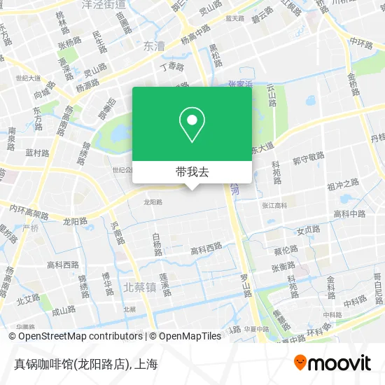 真锅咖啡馆(龙阳路店)地图