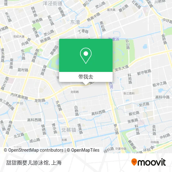甜甜圈婴儿游泳馆地图