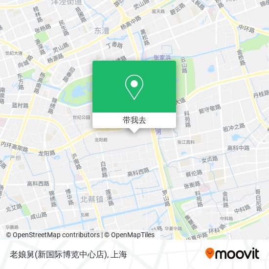 老娘舅(新国际博览中心店)地图