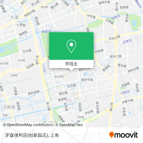 罗森便利店(创新园店)地图