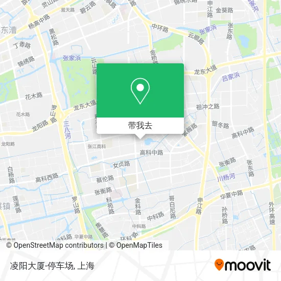 凌阳大厦-停车场地图