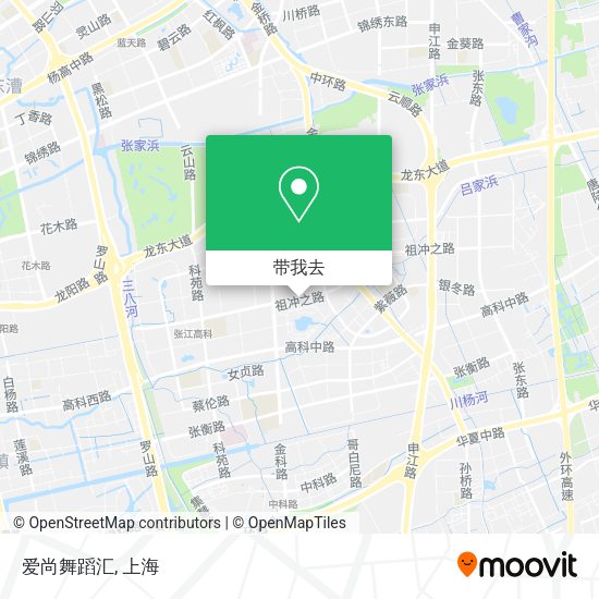 爱尚舞蹈汇地图