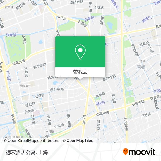 德宏酒店公寓地图