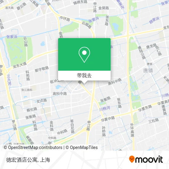 德宏酒店公寓地图