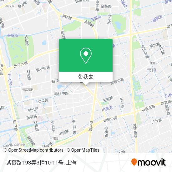 紫薇路193弄3幢10-11号地图