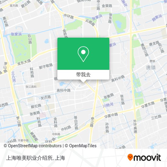上海唯美职业介绍所地图