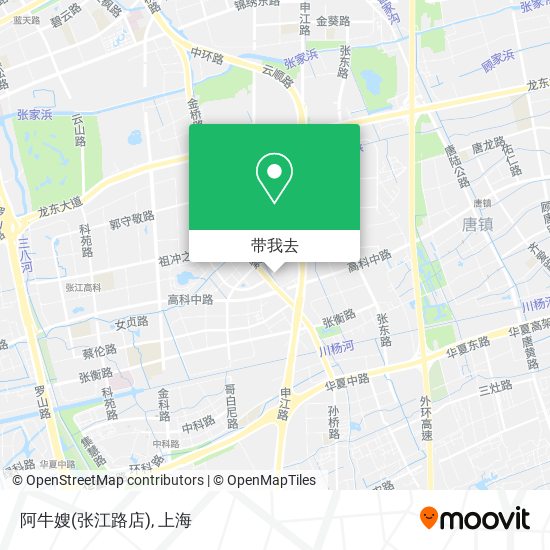 阿牛嫂(张江路店)地图