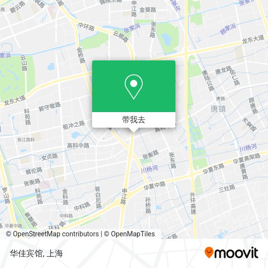 华佳宾馆地图