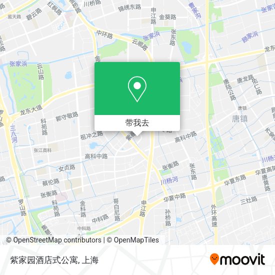 紫家园酒店式公寓地图