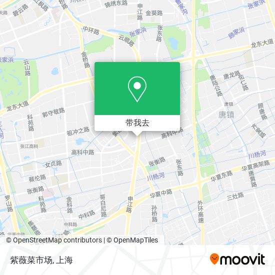紫薇菜市场地图