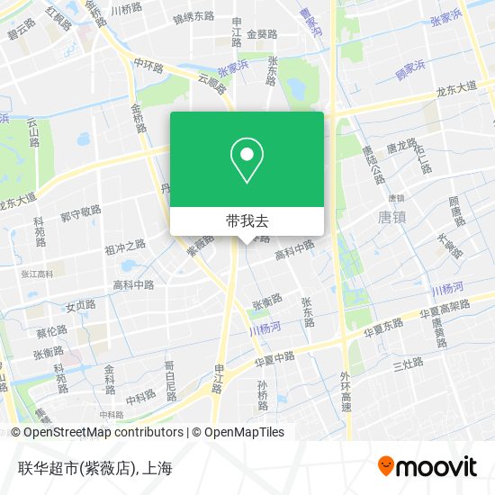 联华超市(紫薇店)地图