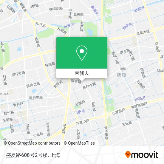 盛夏路608号2号楼地图