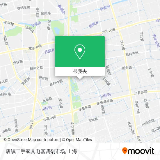 唐镇二手家具电器调剂市场地图