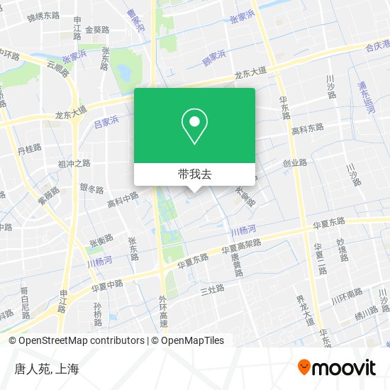 唐人苑地图