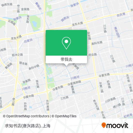 求知书店(唐兴路店)地图