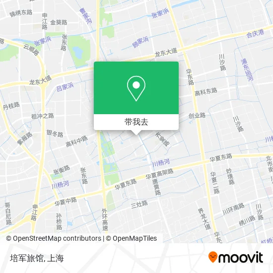 培军旅馆地图