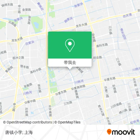 唐镇小学地图