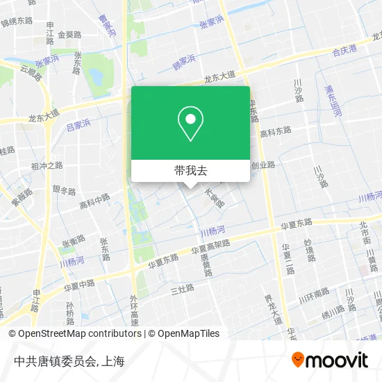 中共唐镇委员会地图