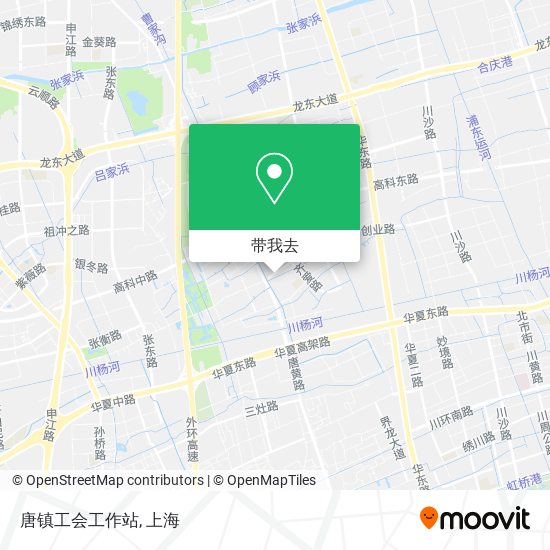 唐镇工会工作站地图