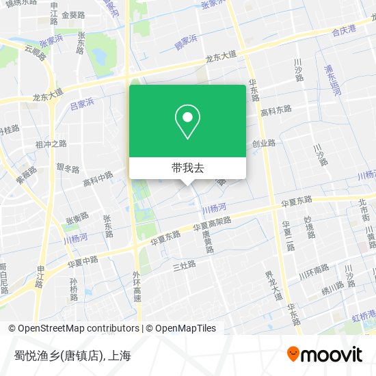 蜀悦渔乡(唐镇店)地图