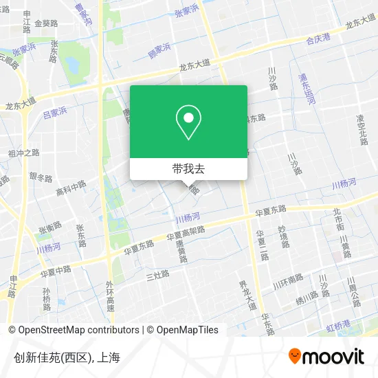 创新佳苑(西区)地图