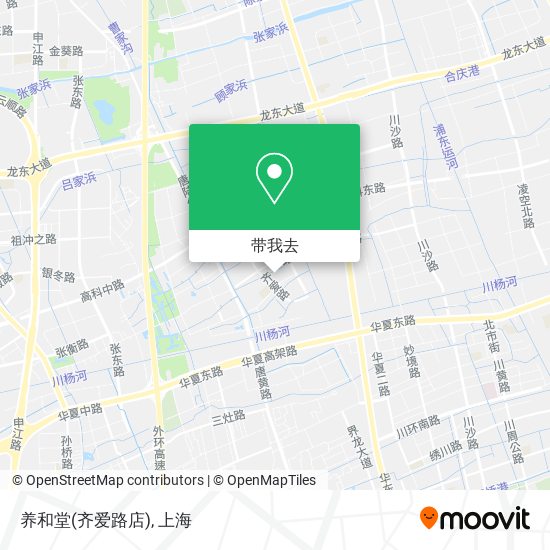 养和堂(齐爱路店)地图