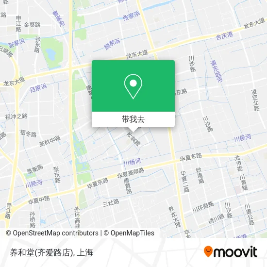 养和堂(齐爱路店)地图